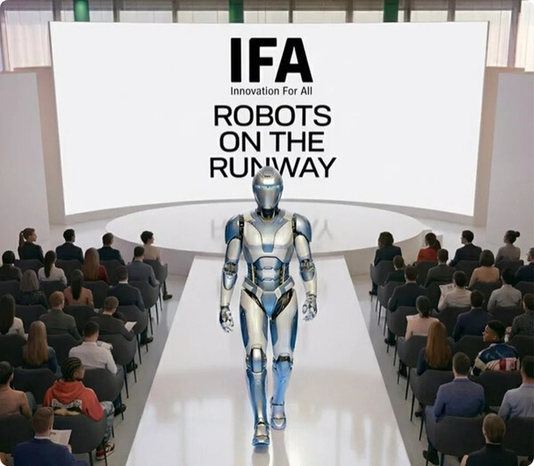 IFA 2026 Robots on the Runway 机器人 T 台秀效果图