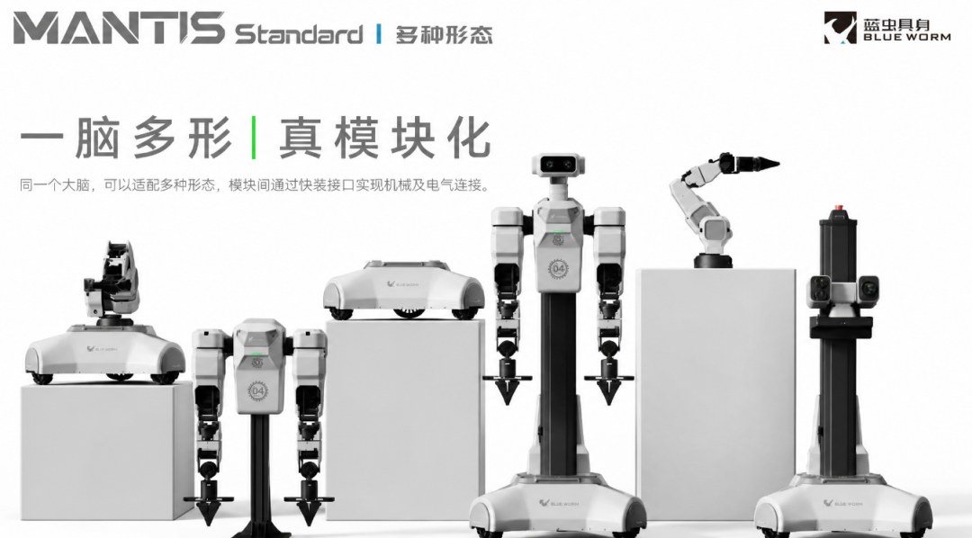 Mantis Standard多形态模块组合示意