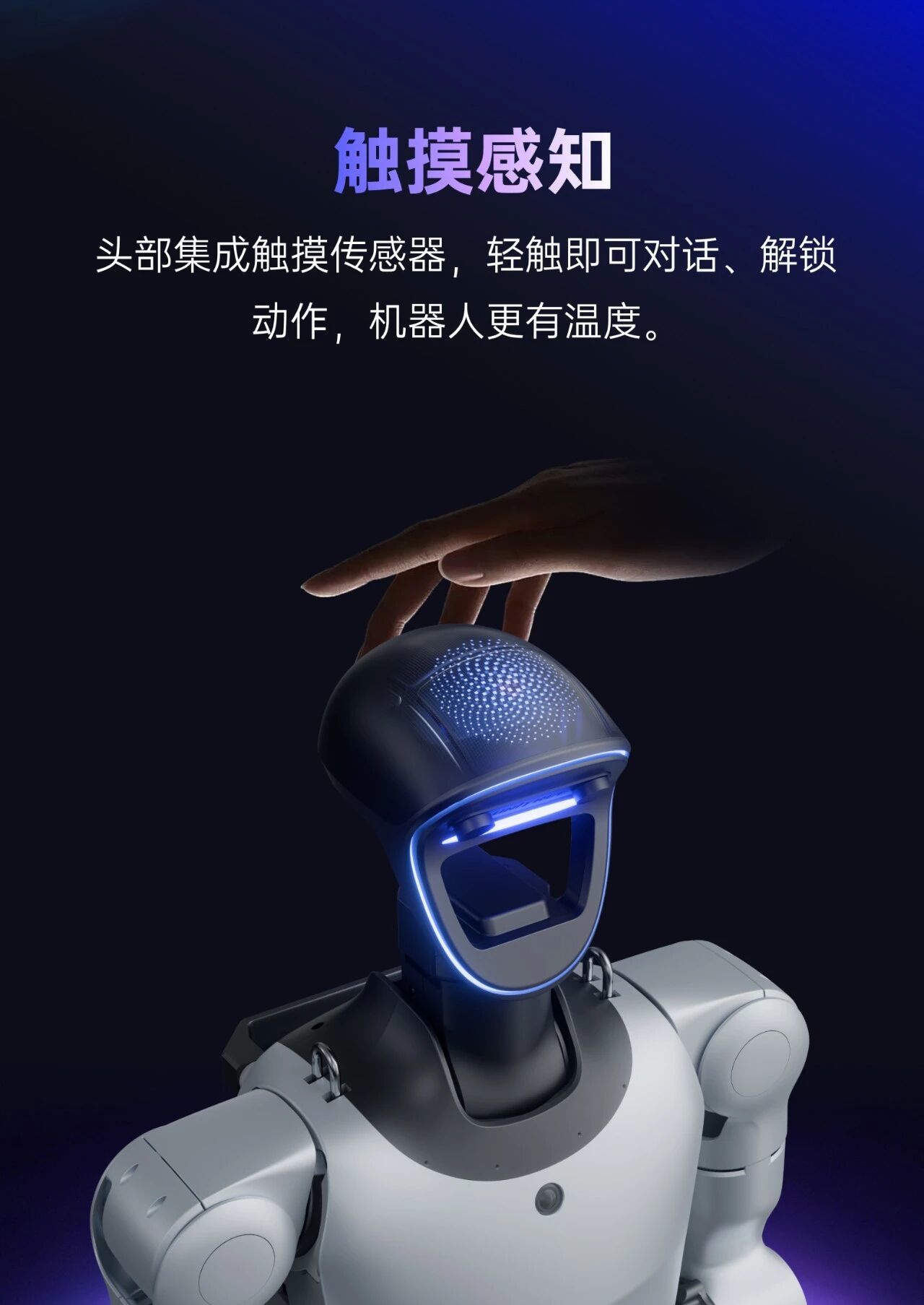 G1+头部集成触摸传感器